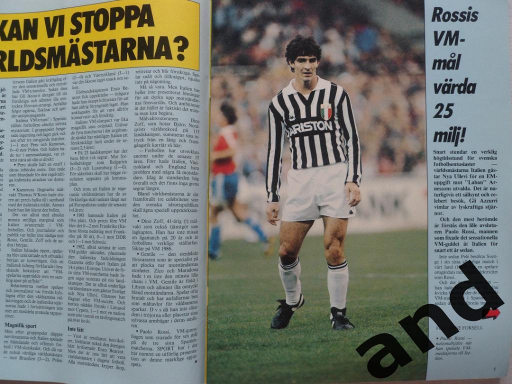 журнал Спорт (Швеция) № 5 (1983) постер Равелли 2