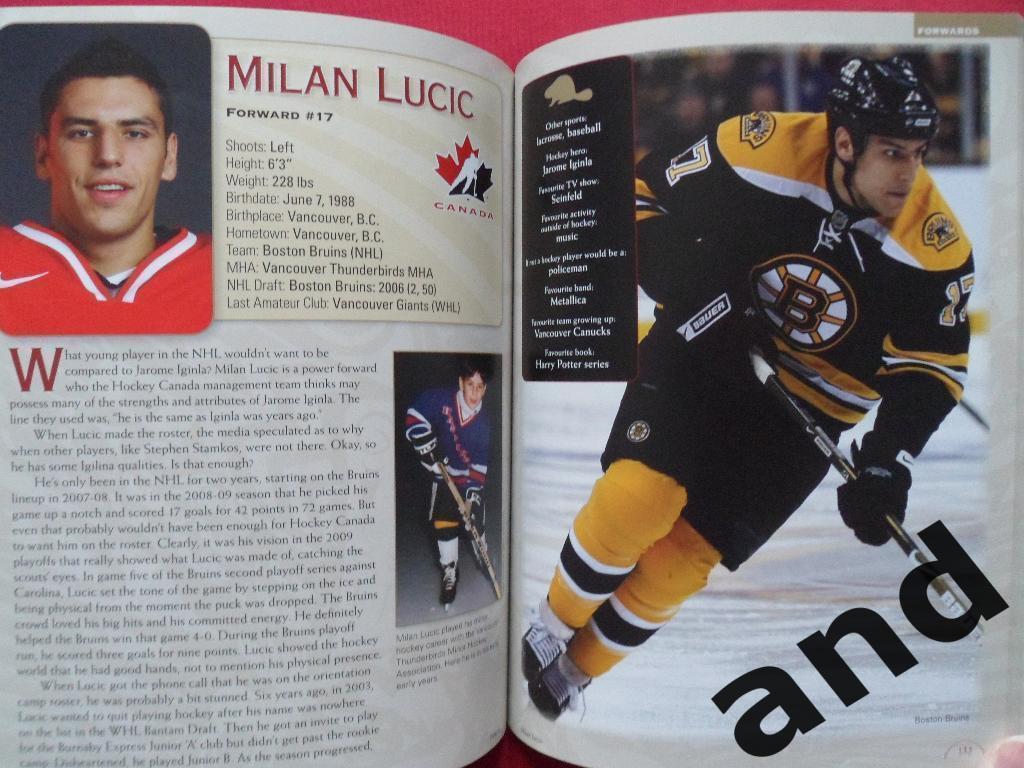 Guide гид гайд Сб. Канады по хоккею на Олимпиаде 2010 г. 2