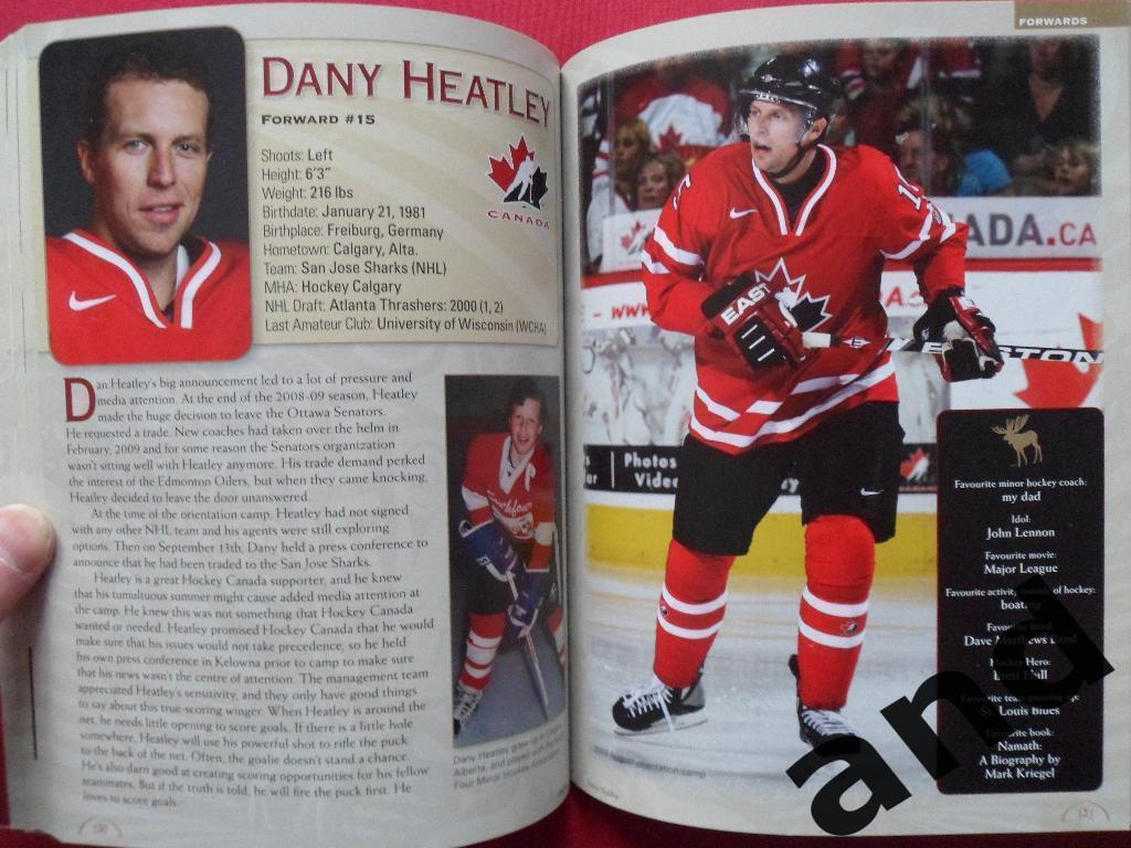 Guide гид гайд Сб. Канады по хоккею на Олимпиаде 2010 г. 4
