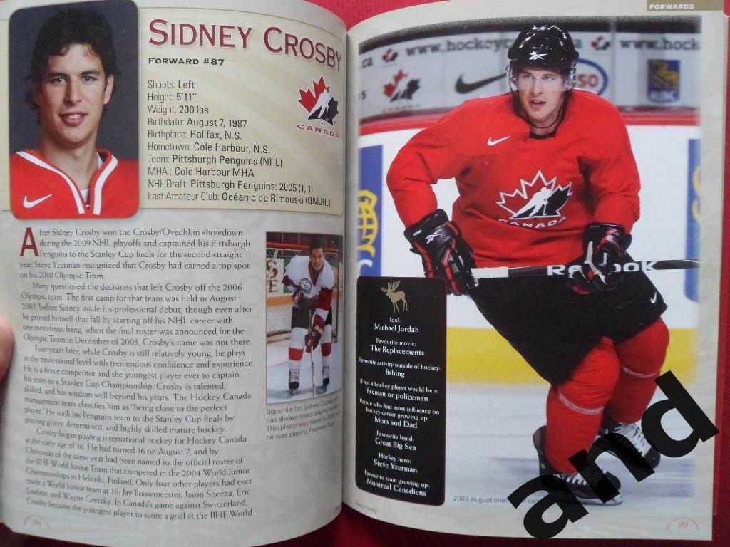 Guide гид гайд Сб. Канады по хоккею на Олимпиаде 2010 г. 5
