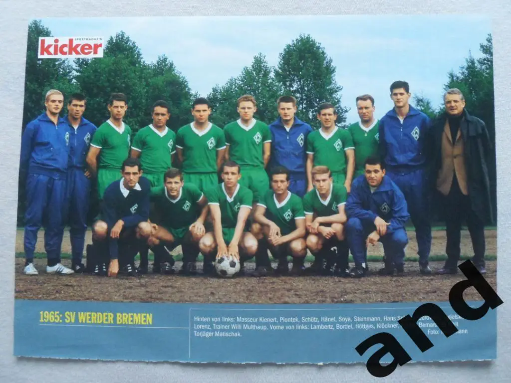 Kicker постер Вердер 1965