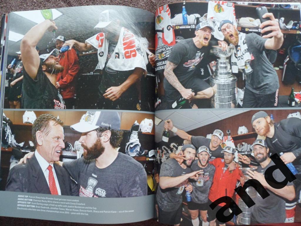 фотоальбом + DVD Чикаго Блэкхоукс-обладатель Кубка Стэнли 2015 3