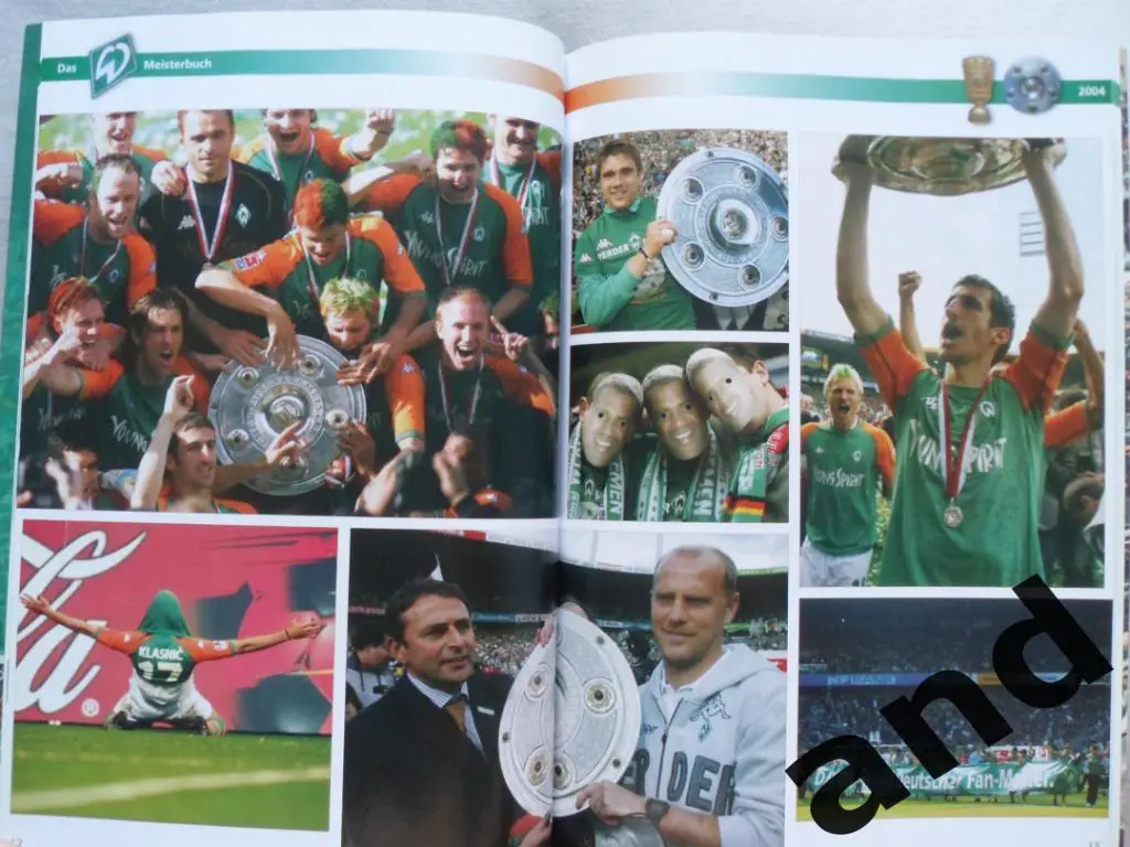 спецвыпуск Вердер - золотой дубль 2004 г. 2