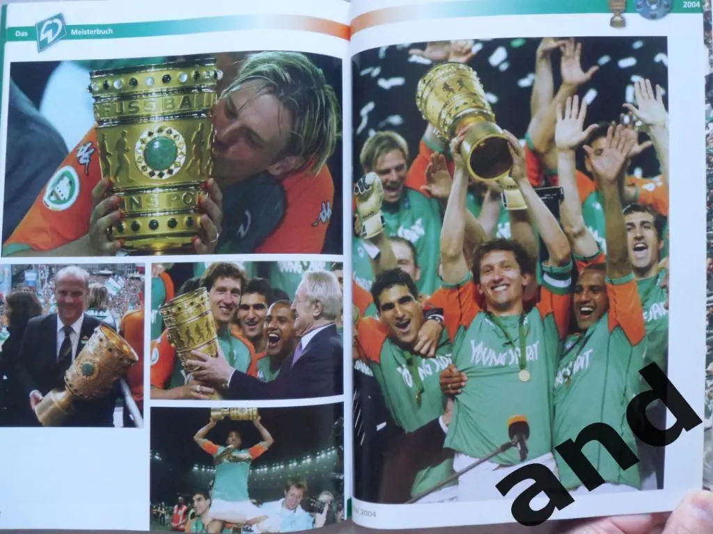 спецвыпуск Вердер - золотой дубль 2004 г. 4