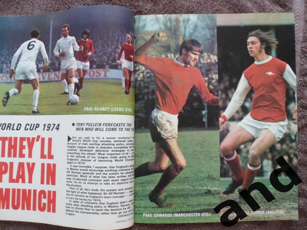 Football Pictorial сент 1970 большой постер Дерби каунти 2