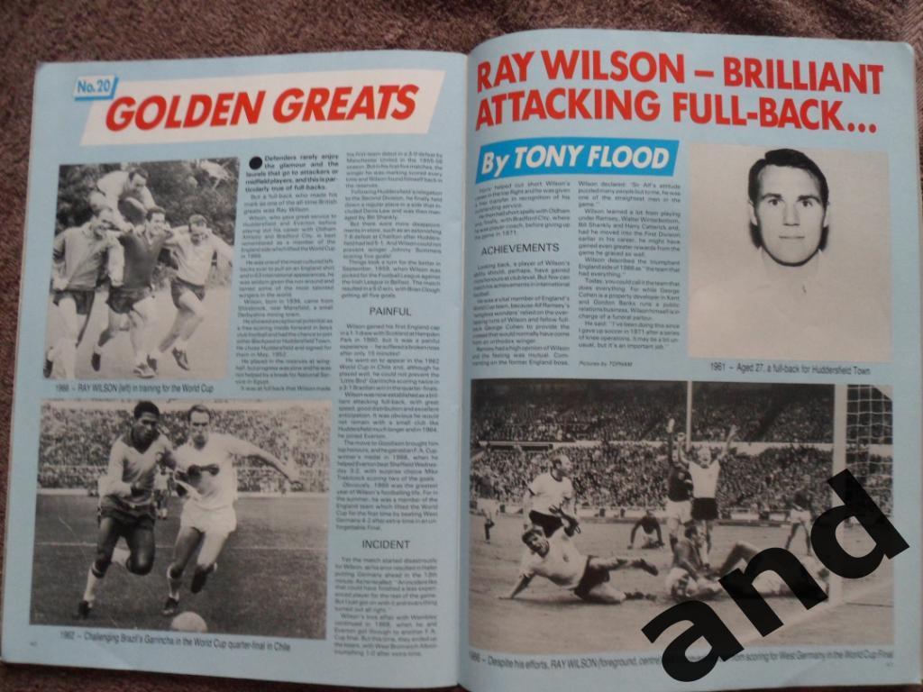 Football Monthly май 1986 / 2 больших постера: Англия, Оксфорд юнайтед 4