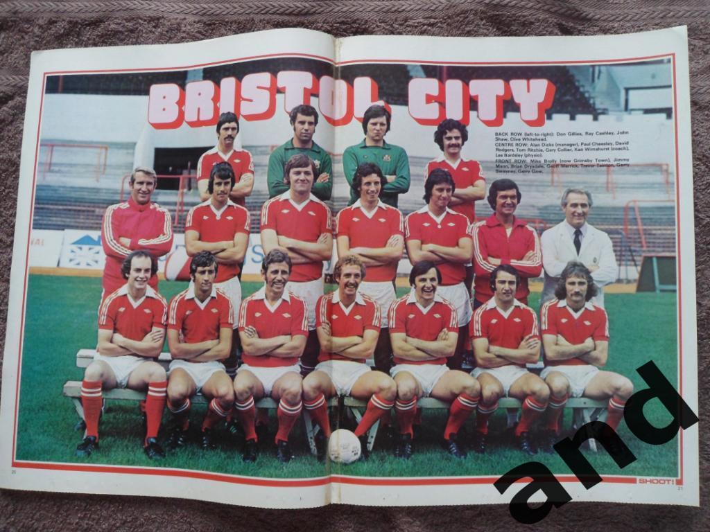 большой постер Бристоль 1976-77