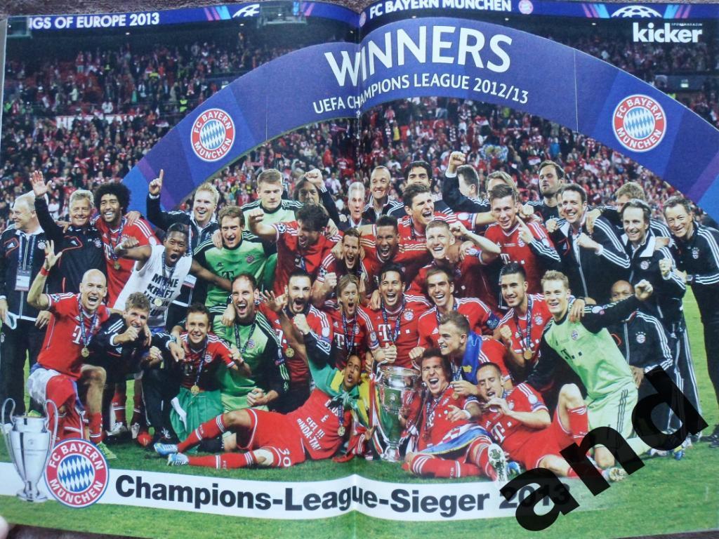 Kicker (спецвыпуск) Бавария - победитель Лиги чемпионов 2012-2013 (2 постера) 1