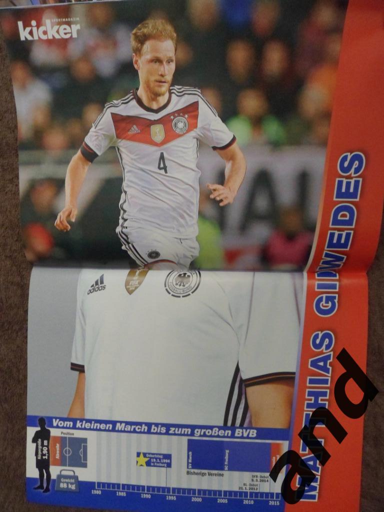 Kicker (спецвыпуск) Чемпионат Европы 2016 (постеры игроков) 3