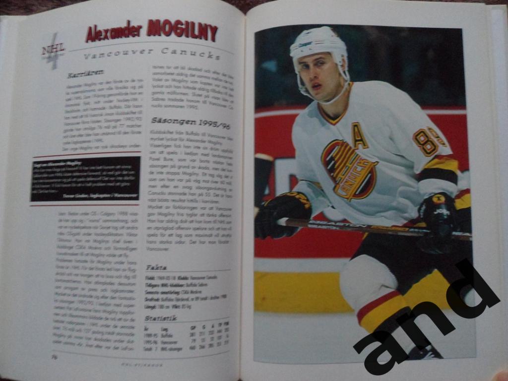 фотоальбом Хоккей. 50 звезд НХЛ 1996 (постеры игроков) 3