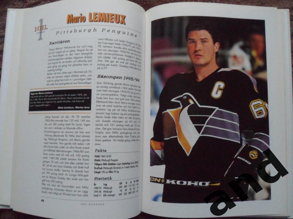 фотоальбом Хоккей. 50 звезд НХЛ 1996 (постеры игроков) 6
