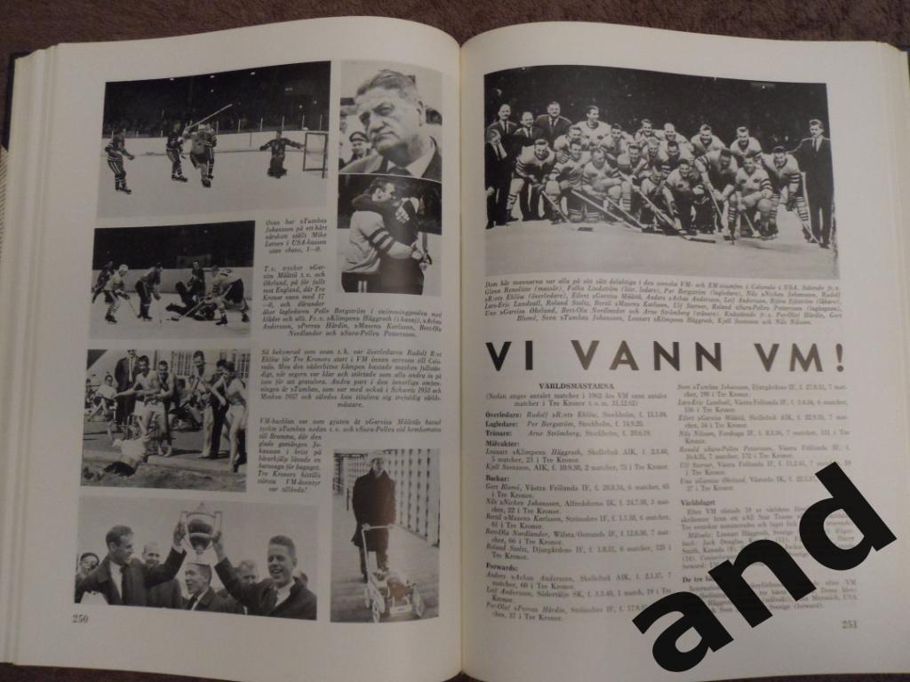 фотоальбом История шведского и мирового спорта 1963 г. 2