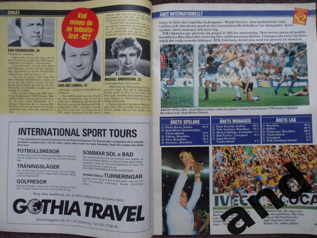 журнал Футбол (Швеция) № 1 (1983) 6