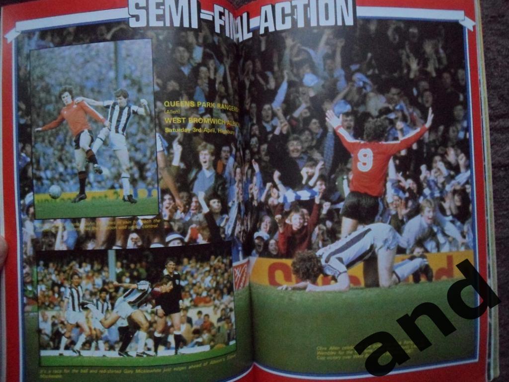 программа Куинс парк Рейнджерс - Тоттенхэм 1982 Финал Кубок Англии (2 постера) 5