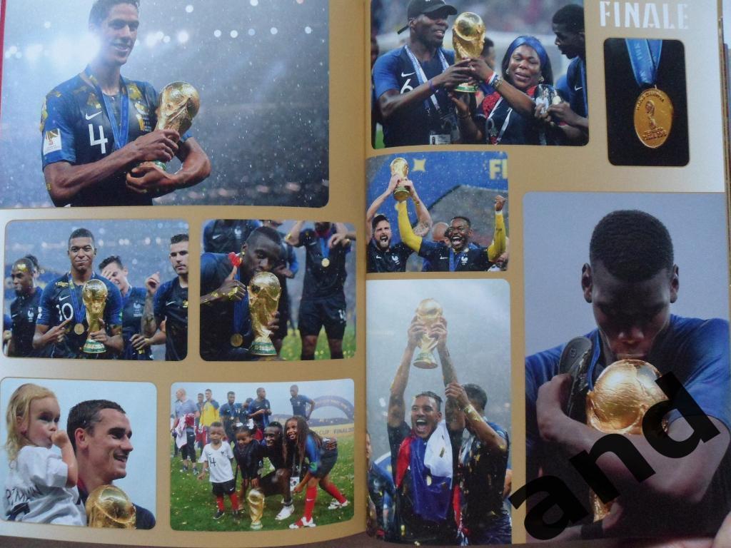 Фотоальбом Чемпионат мира по футболу 2018 + постер сб. Франции 2