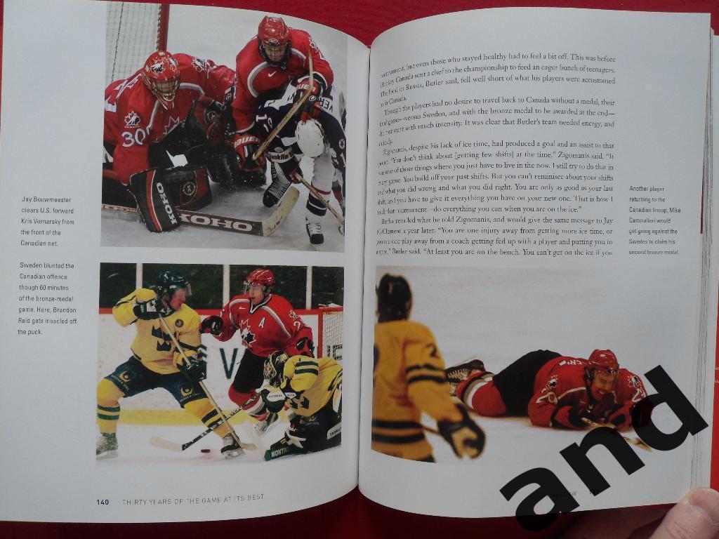 книга-фотоальбом 30 лучших лет сборной Канады по хоккею (1982-2012) 6