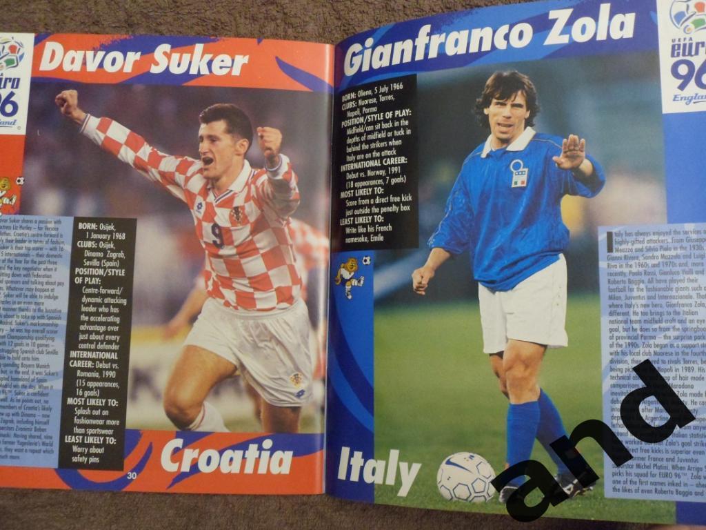 Спецвыпуск Звезды чемпионата Европы по футболу 1996 2