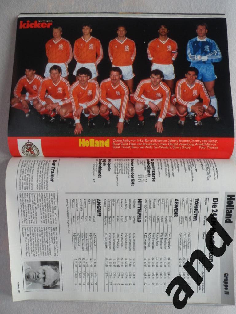 Kicker (спецвыпуск) Чемпионат Европы 1988 (постеры всех команд) 4