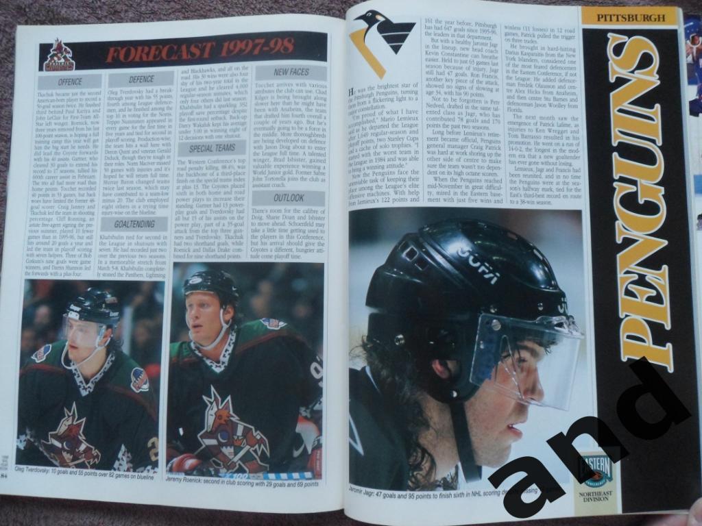 хоккей ежегодник НХЛ 1998 (NHL yearbook) 4