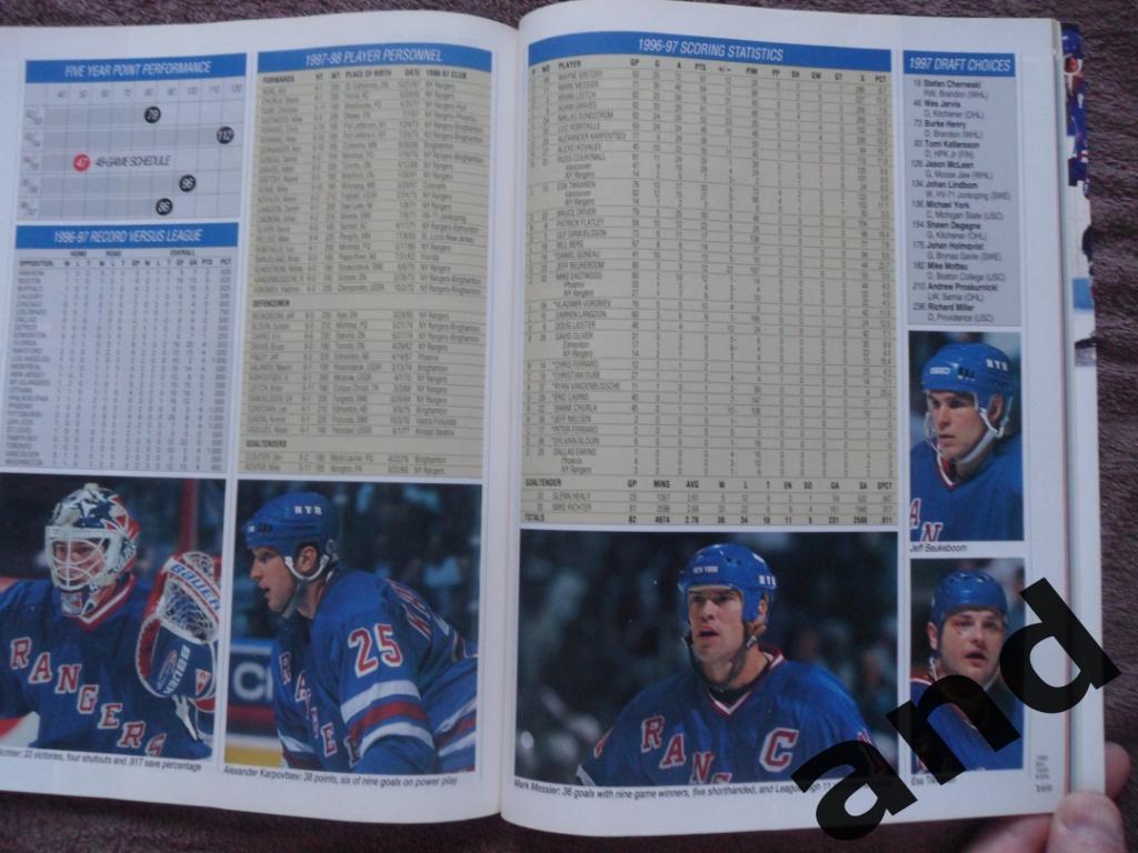 хоккей ежегодник НХЛ 1998 (NHL yearbook) 5