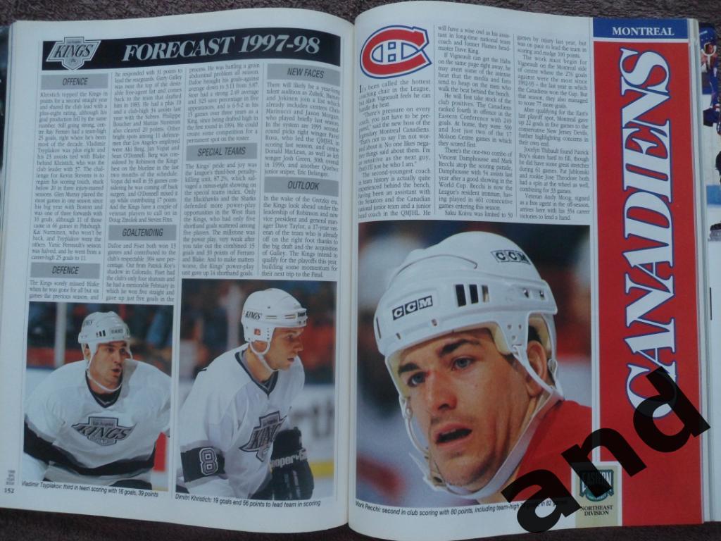 хоккей ежегодник НХЛ 1998 (NHL yearbook) 6