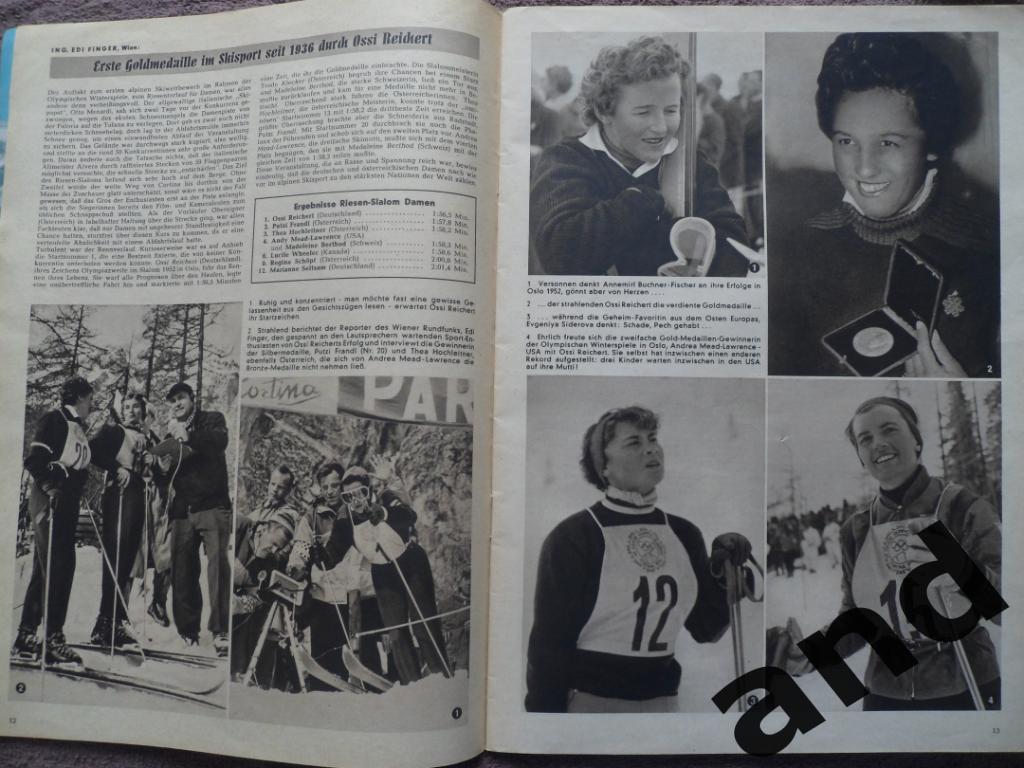 журнал Зимняя Олимпиада 1956 Спецвыпуск (ФРГ) 6