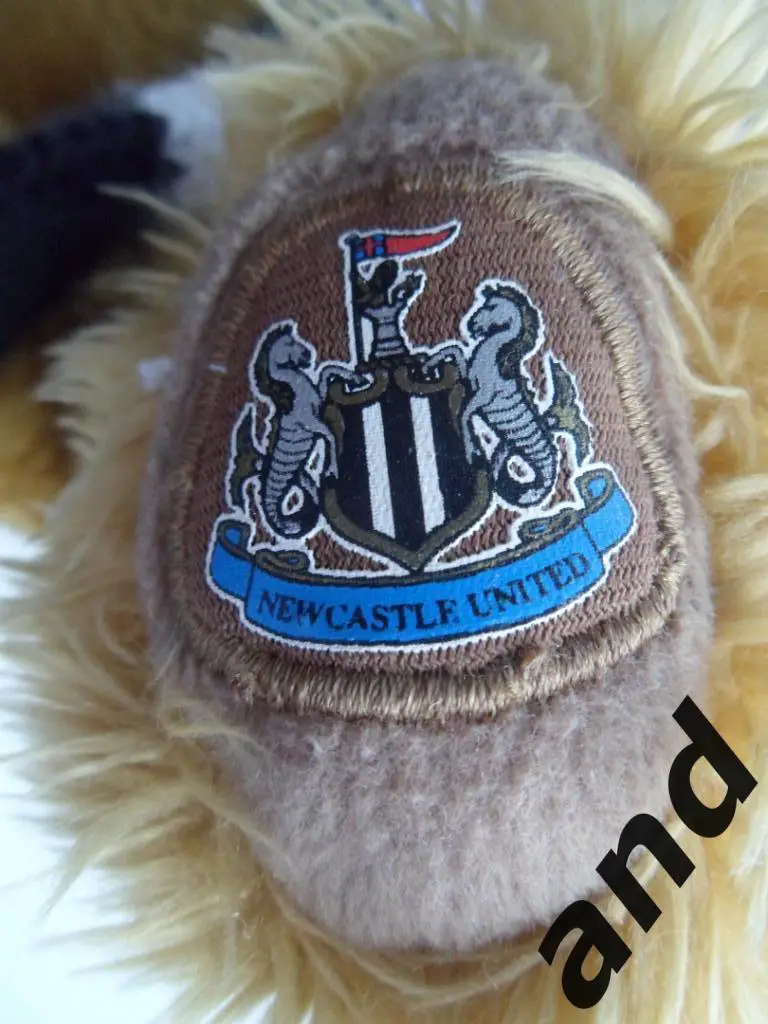 Маскот. игрушка-талисман футбольный клуб Ньюкасл (Англия) 1