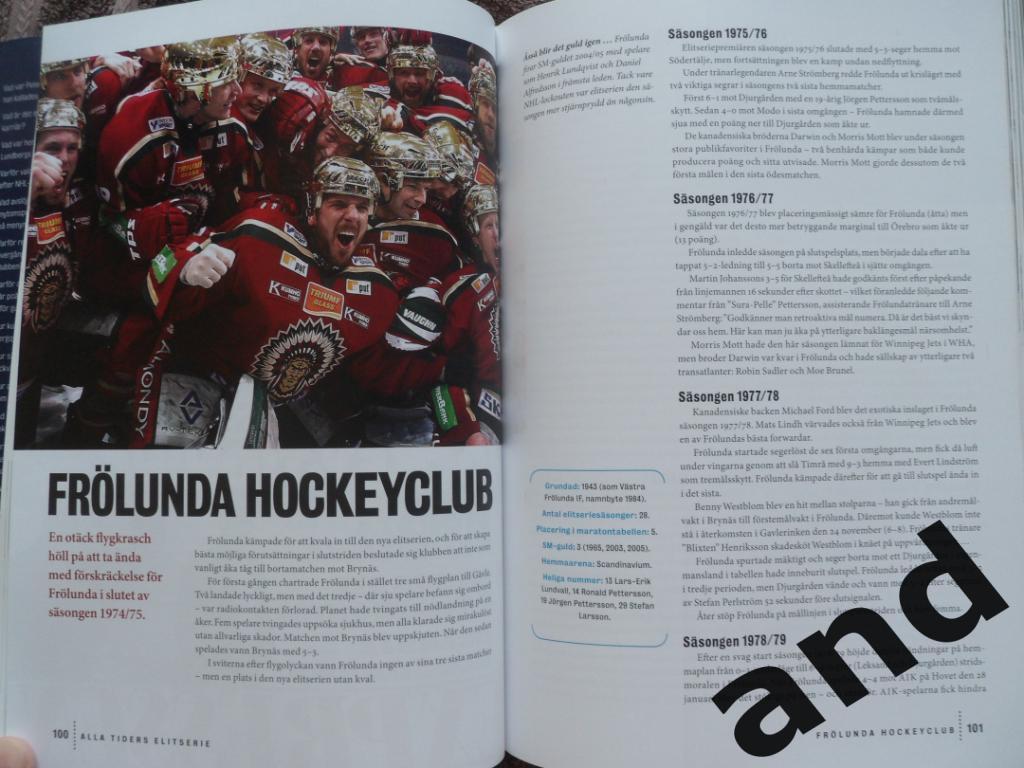 фотоальбом История шведской Элитсерии. Хоккей (1975-2008) 3
