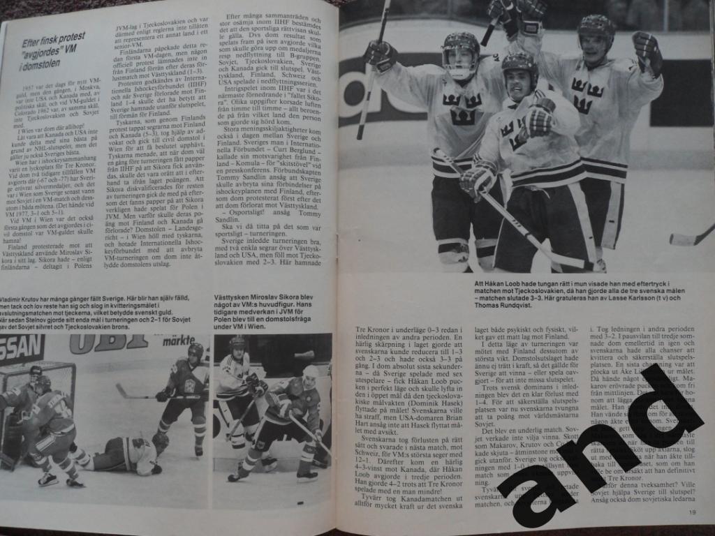 Звезды мирового спорта (Швеция) 1987-88 2