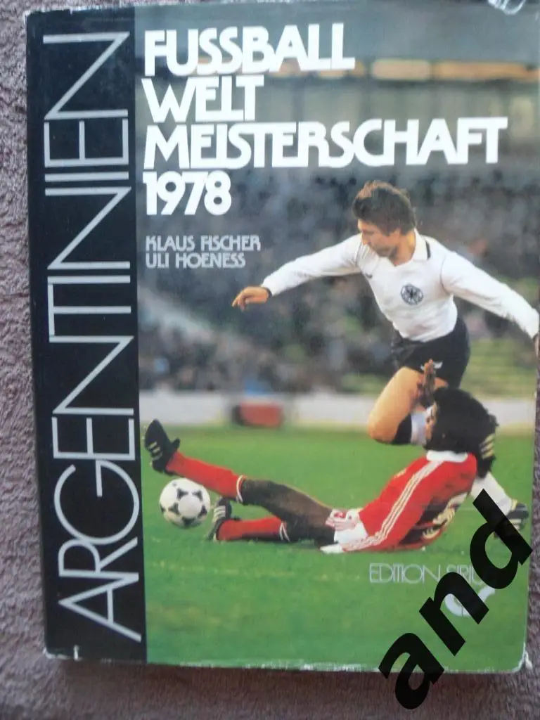 Фотоальбом У.Хенесс - Чемпионат мира по футболу 1978 г.+ автограф!