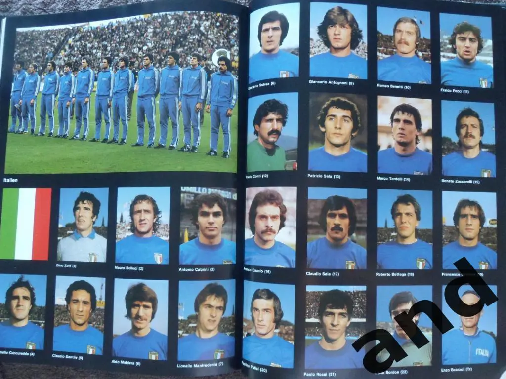 Фотоальбом У.Хенесс - Чемпионат мира по футболу 1978 г.+ автограф! 2