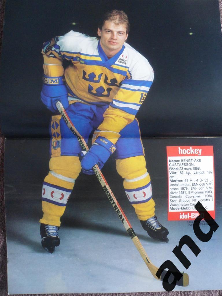 журнал Хоккей (Швеция) № 4 (1987) уценка! 1