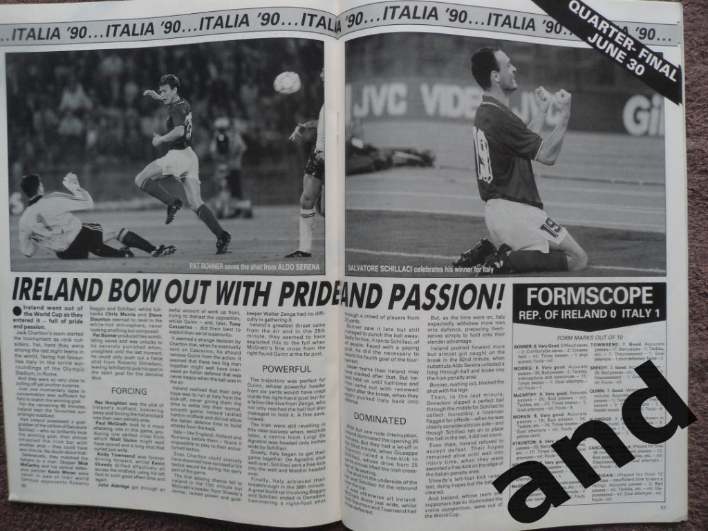 Football Monthly № 6 (1990) Чемпионат мира - 1990 2