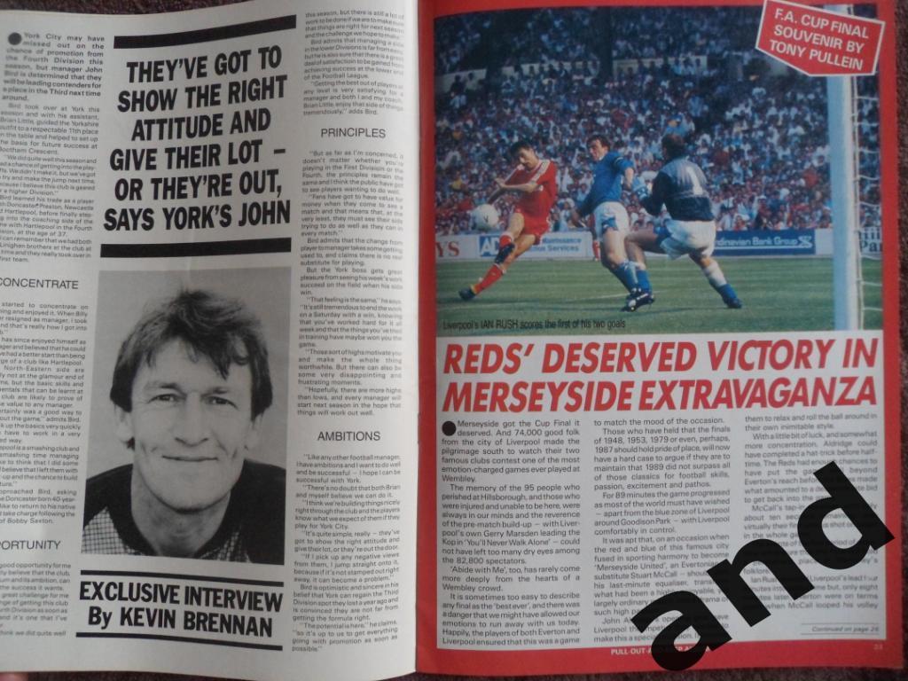 Football Monthly № 5 (1989) Ливерпуль 4