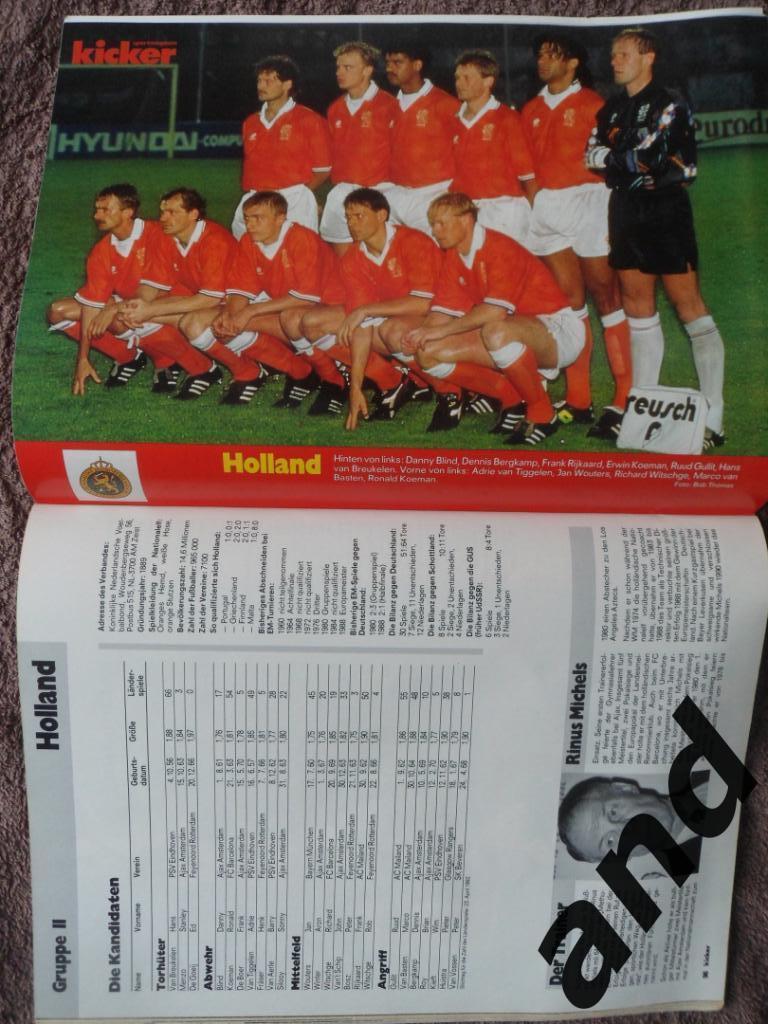 Kicker (спецвыпуск) Чемпионат Европы по футболу 1992 г. (постеры всех команд) 2