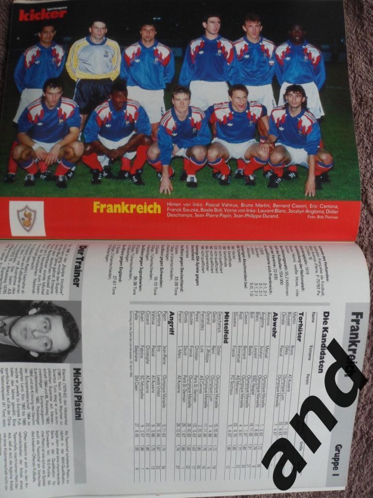 Kicker (спецвыпуск) Чемпионат Европы по футболу 1992 г. (постеры всех команд) 4