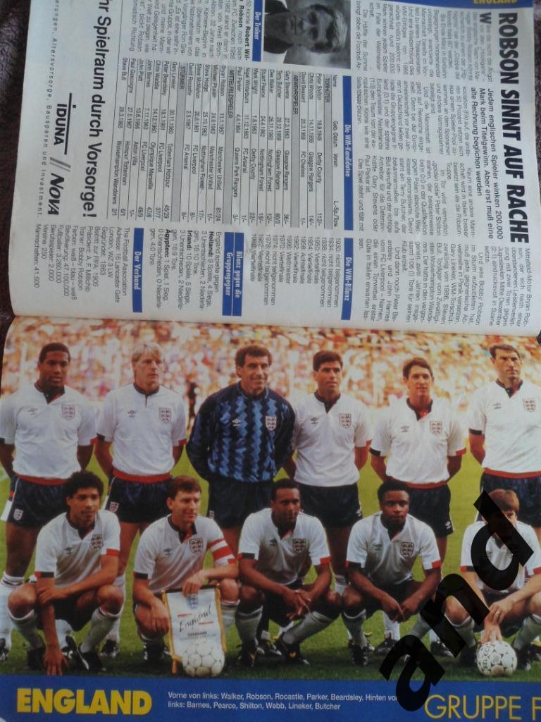 спецвыпуск - Чемпионат мира по футболу 1990 г. (постеры всех команд) 1