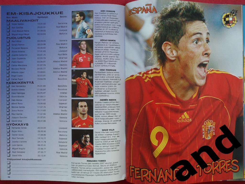 фотоальбом Чемпионат Европы по футболу 2008 (постеры игроков) 3