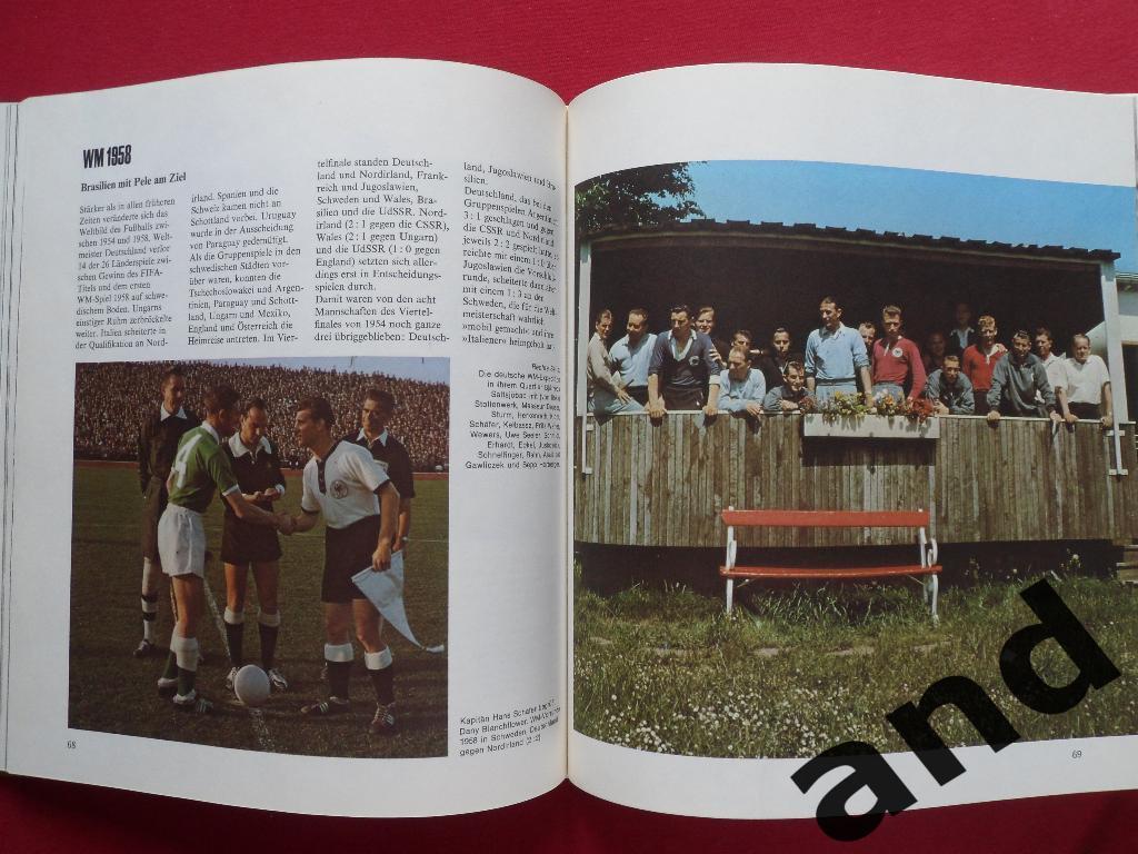 книга-фотоальбом Чемпионат мира по футболу 1974 г.. 2