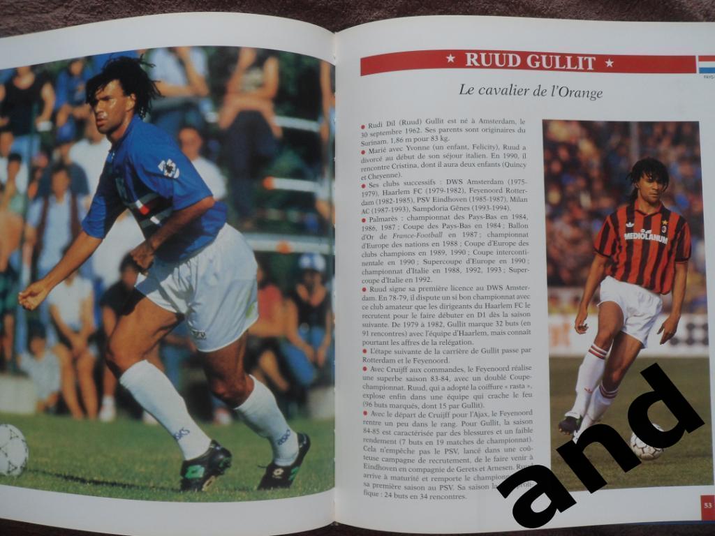 Фотоальбом Звезды Чемпионата мира по футболу 1994 (постеры игроков) 5