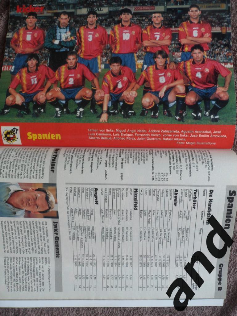 Kicker (спецвыпуск) - чемпионат Европы по футболу 1996 (постеры всех команд) 2