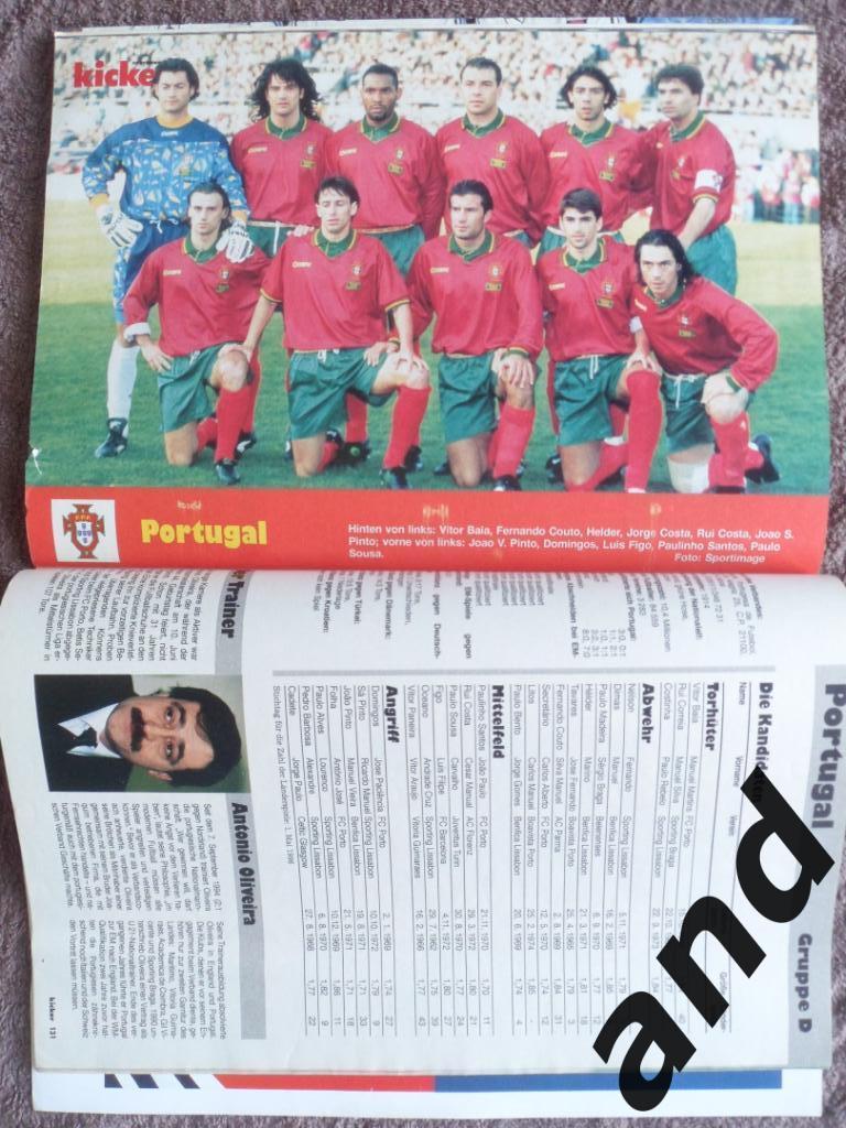 Kicker (спецвыпуск) - чемпионат Европы по футболу 1996 (постеры всех команд) 5