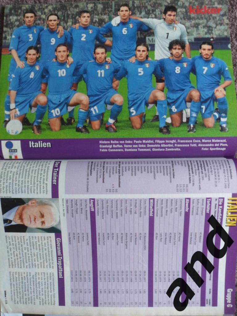 спецвыпуск - Kicker - Чемпионат мира 2002 г. (постеры всех команд). 5