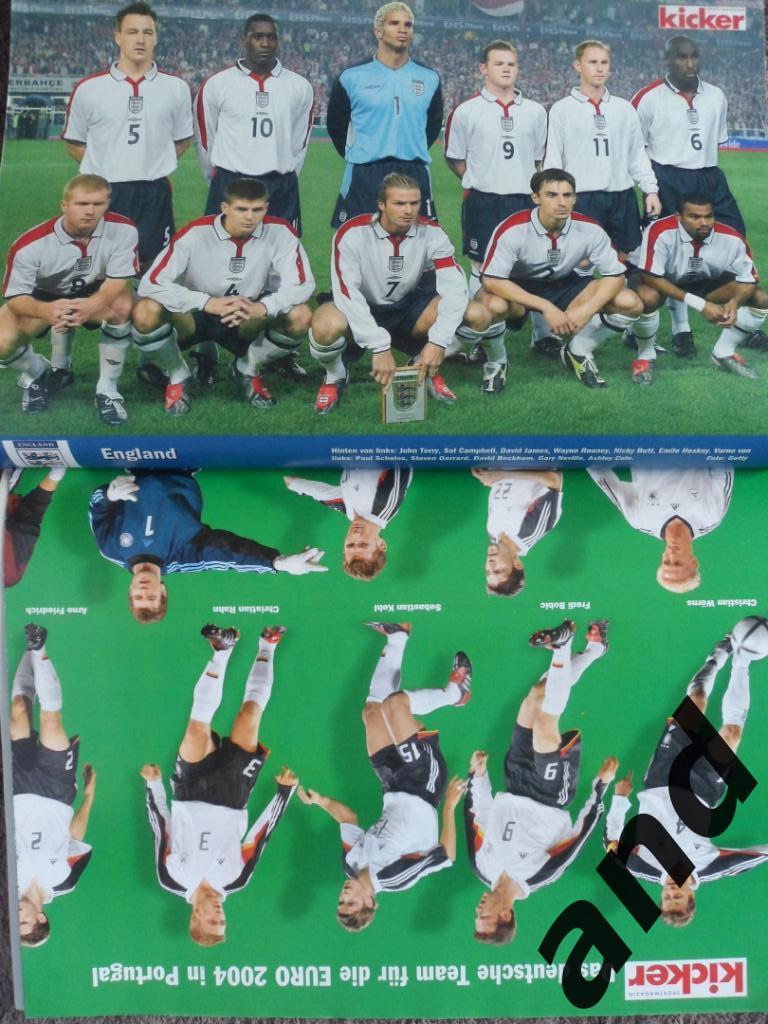 Kicker (спецвыпуск) чемпионат Европы 2004 (постеры всех команд) 4