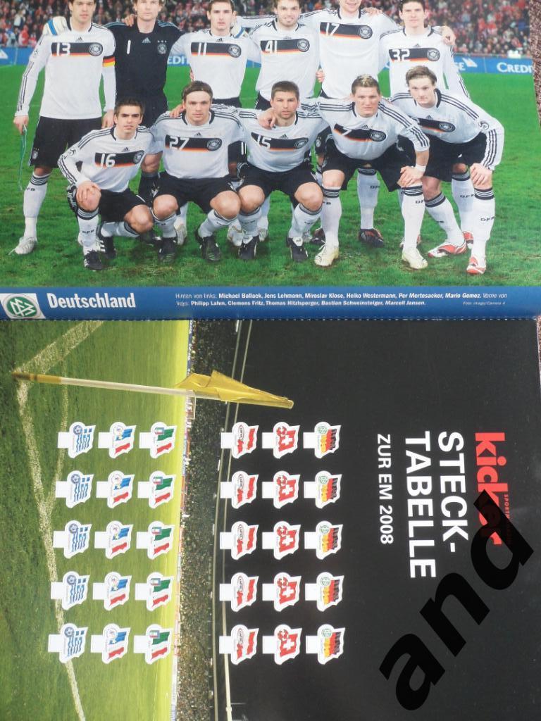 Kicker (спецвыпуск) чемпионат Европы 2008 (постеры всех команд) 2