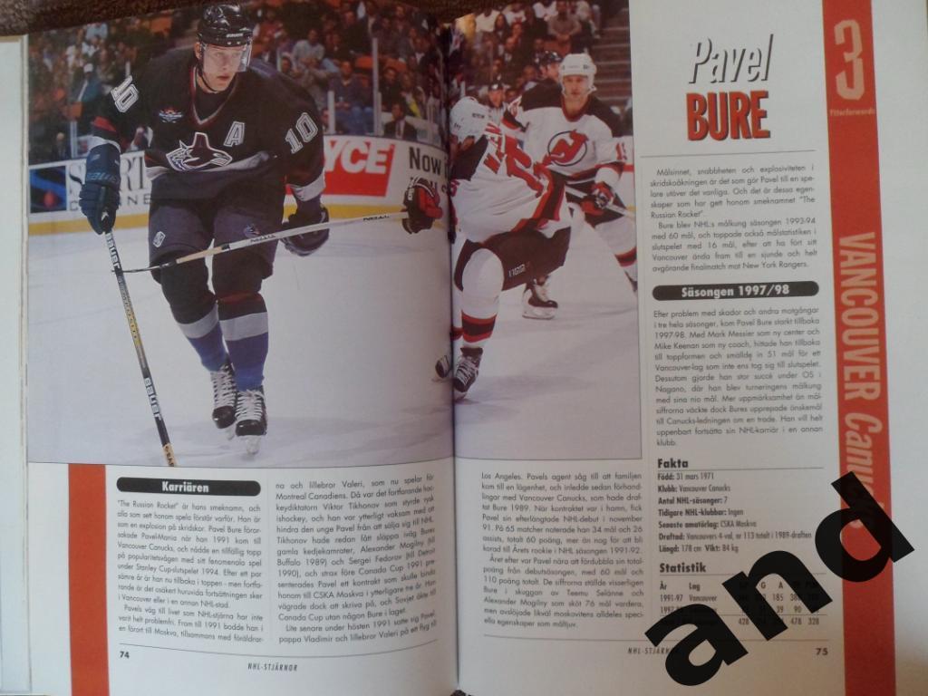 фотоальбом Хоккей. звезды НХЛ 1998-99 (постеры игроков) 7