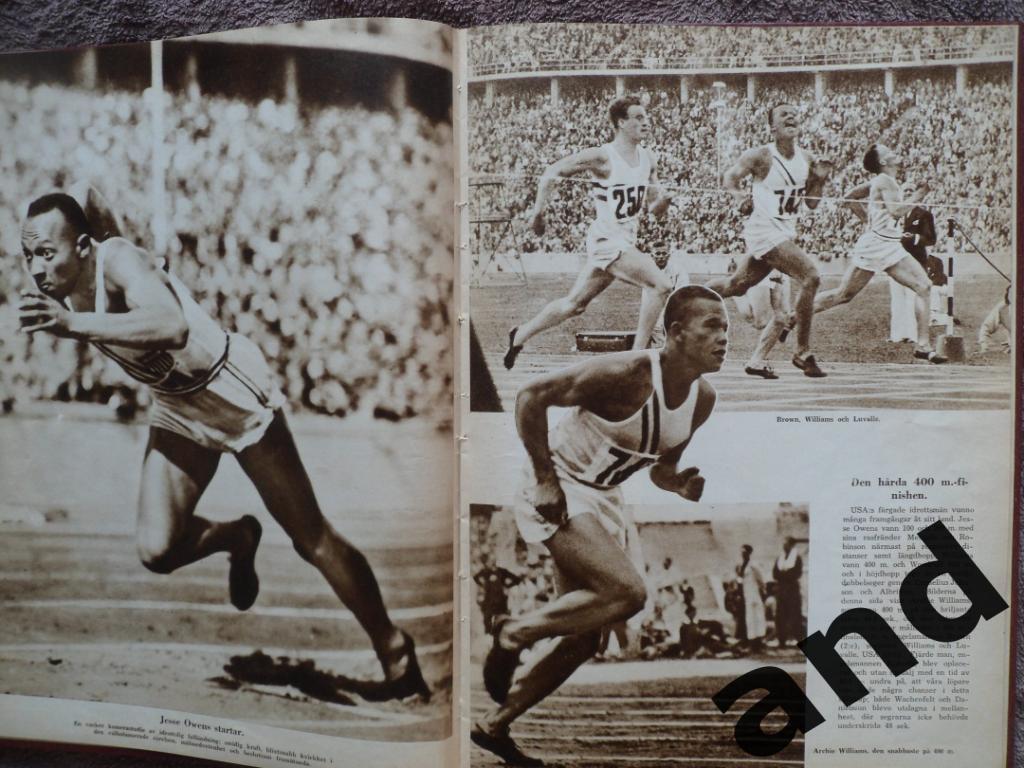 фотоальбом Олимпийские игры 1936 / летняя олимпиада. 7