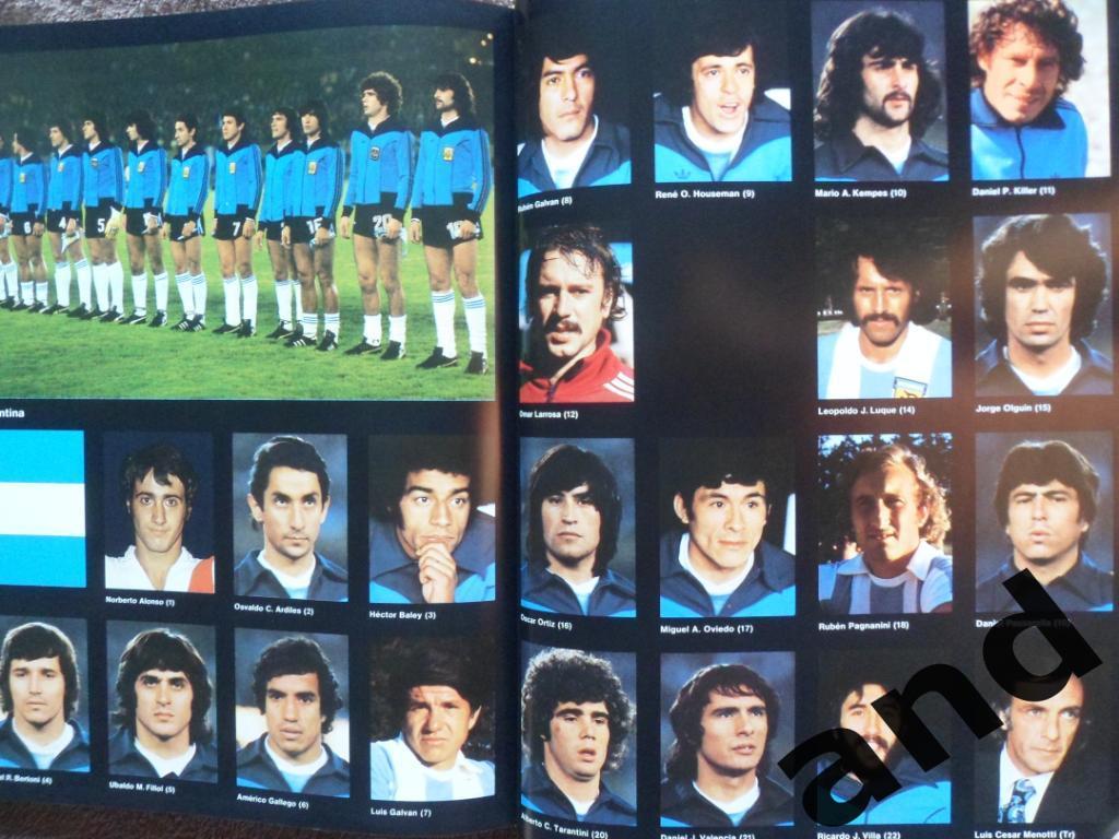 фотоальбом Чемпионат мира по футболу 1978 (фото команд)+автографы сб. Швеции 5
