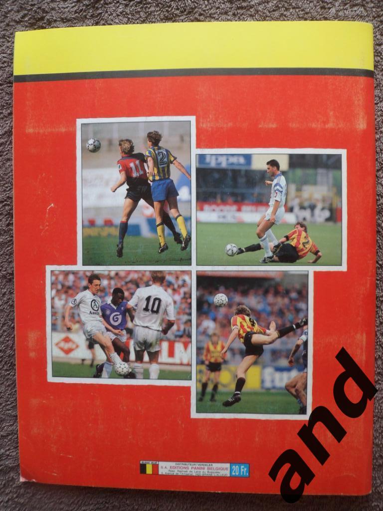 Альбом панини panini Футбол 1992 Бельгия (388 наклеек) 5
