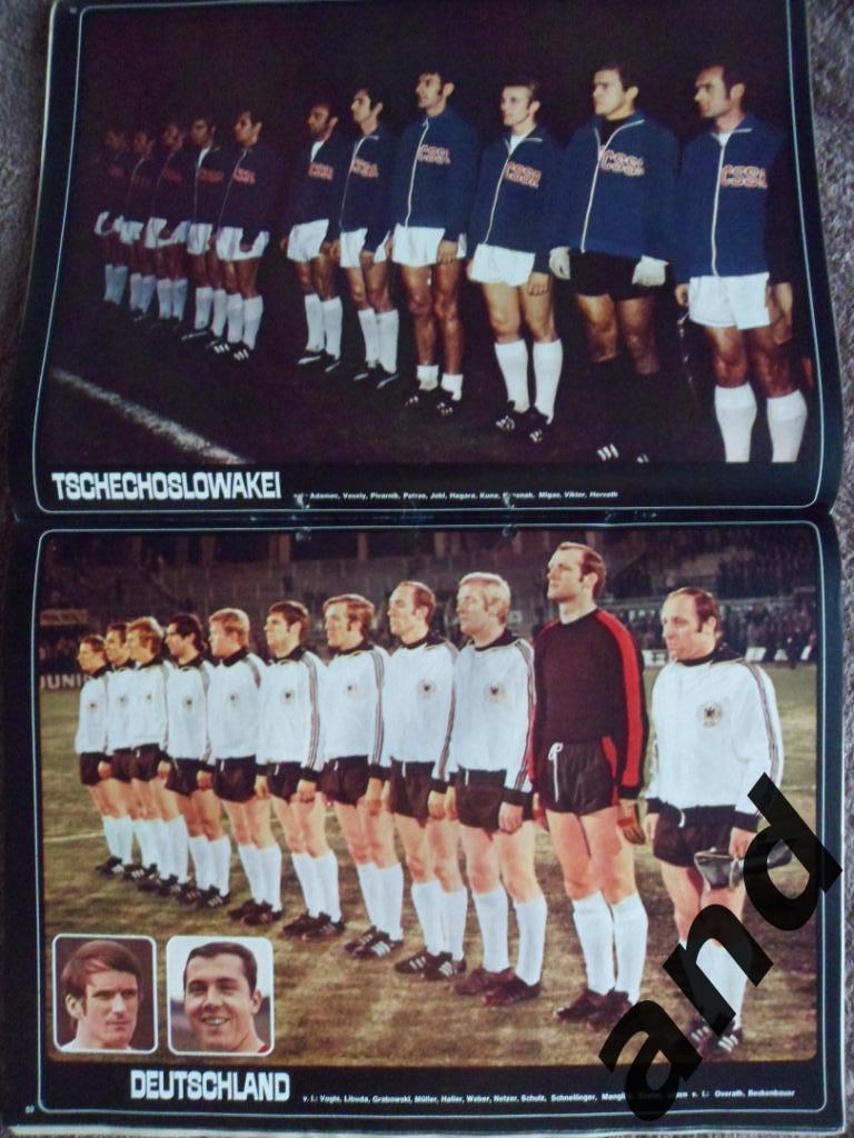 спецвыпуск- чемпионат мира по футболу 1970 (постеры всех команд) 3